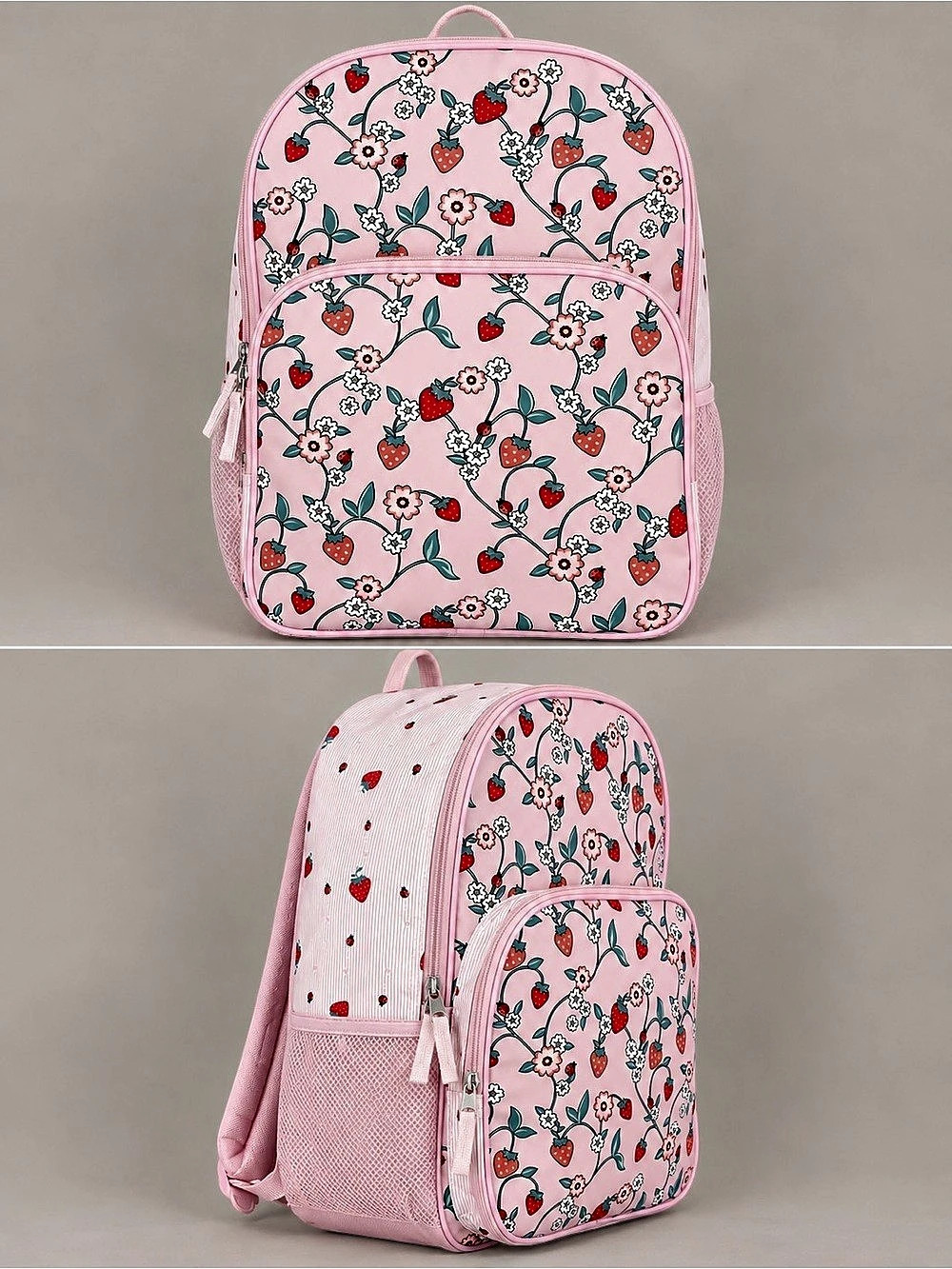 NWT - Wonder Nation Kids' - 17" Berry Patch
Backpack, Pink